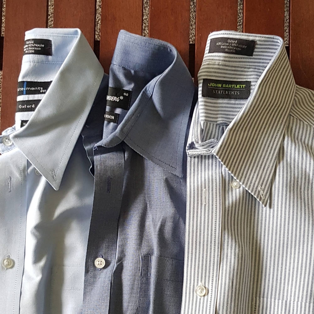 3PK Mens Dress Shirts